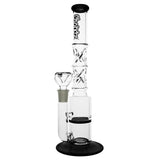 Chongz - 33cm Hairway to Steven - Glass Honeycomb Diffuser Bong