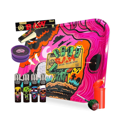 RAW - Zombie Rolling Tray - Gift Set