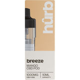 Hûrb Breeze - CBD Refill Pods - 1000mg CBD / CBG