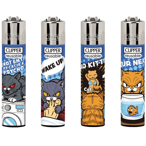 Clipper Lighters - Funny Cats