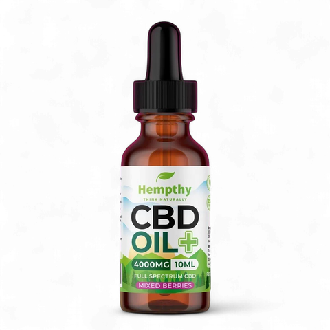 Hempthy - Mixed Berries CBD Oil 10ml - Full Spectrum Various Strengths
