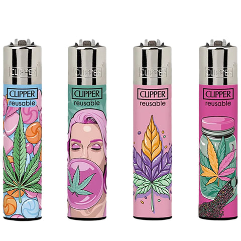 Clipper Lighters - Sweet Leaves