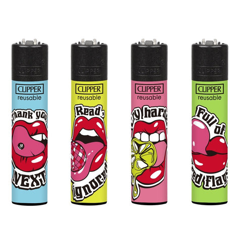 Clipper Lighters - Lips