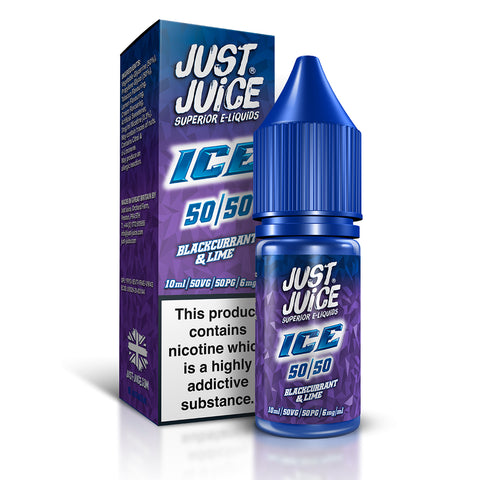Just Juice 50:50 - ICE  Range 10ml E-Liquid