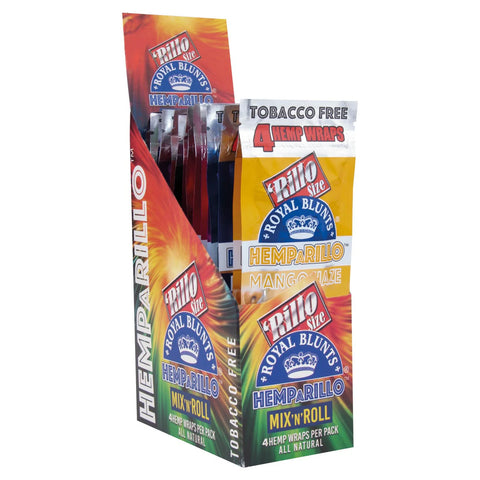 Royal Blunts - Hemparillo Hemp Blunt Wraps - Mix Box of 15