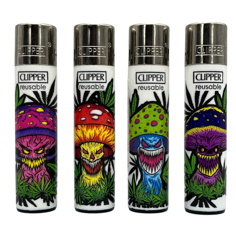 Clipper Lighters - Mushroom Monsters