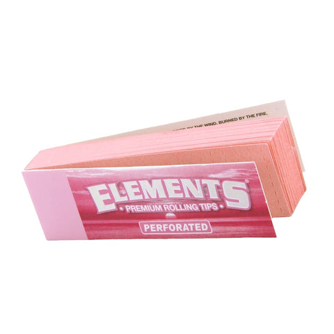 Elements Pink - Perforated - Rolling Tips