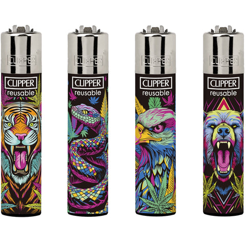 Clipper Lighters - Predator Leaves
