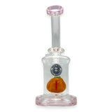 Pumpkin - 17cm Glass Mini Percolator Bong
