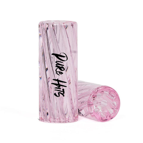 Pure Hits Tip - Glass Filter Tip - Clear Pink