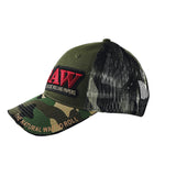 RAW Trucker Hat - Camo with Poker