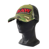 RAW Trucker Hat - Camo with Poker