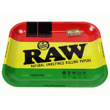 RAW - Rasta - Large Metal Rolling Tray