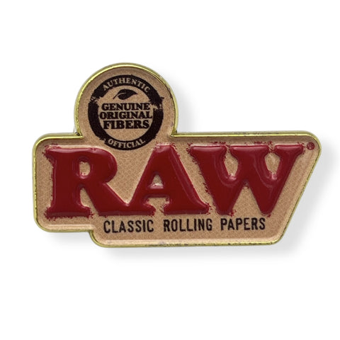 RAW - Mini Pin Badge - Classic RAW Logo