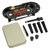 RAW Black - Prep Deck - Rolling Tray Station with Fold-Out Legs