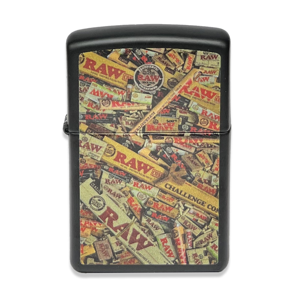 RAW - Zippo Lighter - Packets – The JuicyJoint