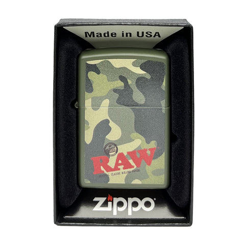RAW - Zippo Lighter - Camo