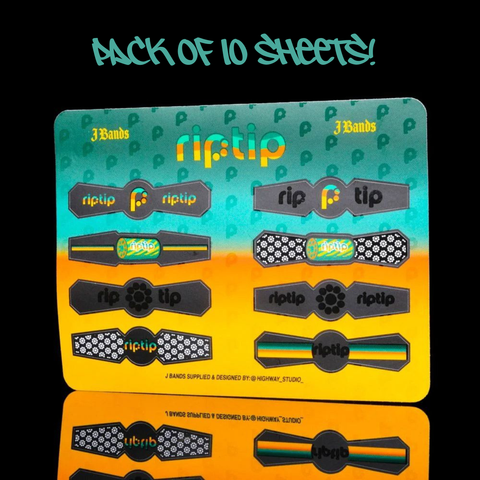 RipTip - J Bands - Pack of 10 Sheets