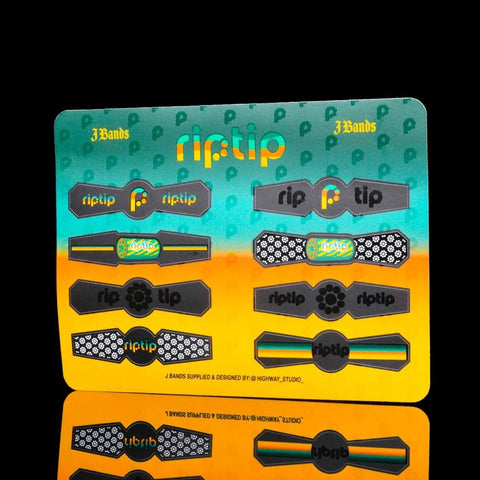 RipTip - J Bands - Single Sheet of 8 Bands