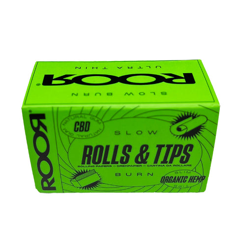 Roor - Organic Hemp 4m Rolls with Tips - CBD Gum