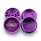 Santa Cruz Shredder - 4pc Hemp Plastic Grinder - NEW COLOURS!!