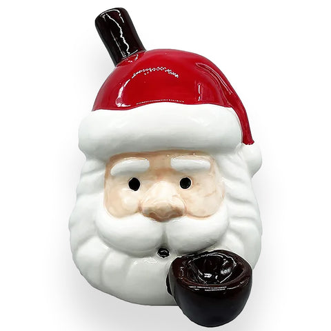 SALE!!! Ceramic Santa Claus - Father Christmas - Pipe Bong