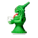 Green Slime Monster - 16cm Silicone Bong with Glass Bowl