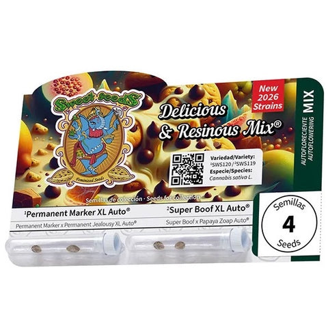 Sweet Seeds - Delicious & Resinous Auto Mix - 4 Pack