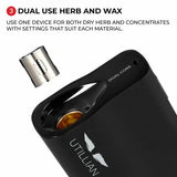 Utillian 850 - Dry Herb & Concentrate Vapouriser