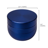 V Syndicate - Gridlock Toothless 4-Part Large 70mm Metal  Grinder