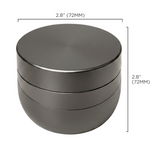 V Syndicate - Gridlock Toothless 4-Part Large 70mm Metal  Grinder