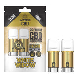 Aztec CBD 2 x Spare Vape Pods - 2 x 2000mg CBD