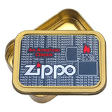 Zippo - Metal Tobacco Tin - Grey Logo