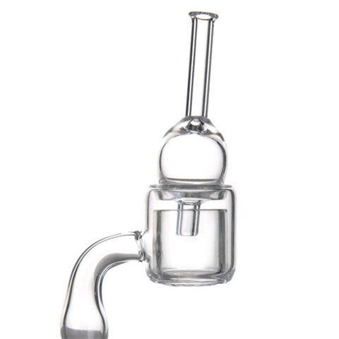 Ghetto Bangers - Double Wall Quartz Banger Nail With Carb Cap - 14mm Male