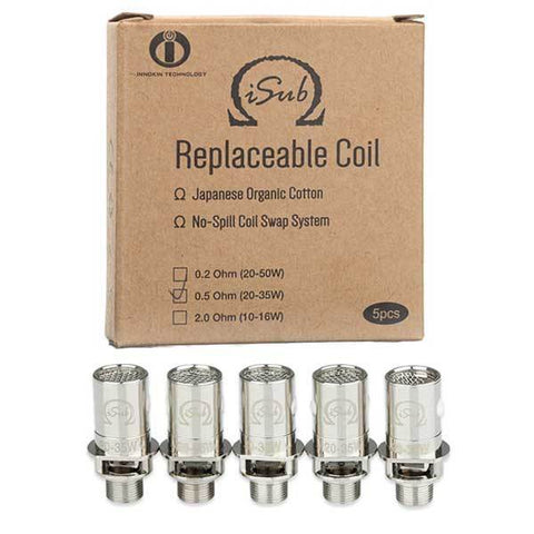 Innokin I-Sub Replaceable Coil 0.5ohm / 0.2ohm / 0.5 Kanthal - Each - The JuicyJoint