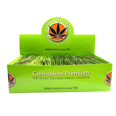 Cannadom Premium - Cannabis Flavour Condoms - The JuicyJoint