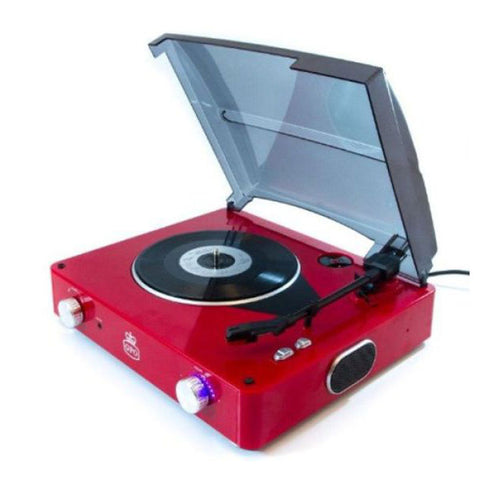 GPO Stylo Turntable (Red) - The JuicyJoint