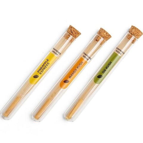 Real Leaf - King Size Terpene Enriched Cones in Glass Tube