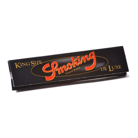 Smoking Deluxe Black - King Size Rolling Papers