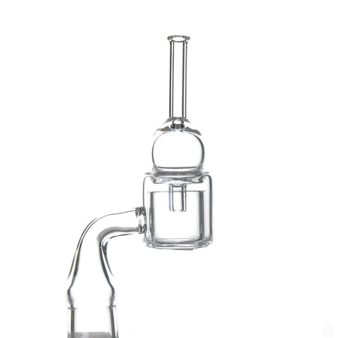 Ghetto Bangers - Double Wall Quartz Banger Nail With Carb Cap - 14mm Female