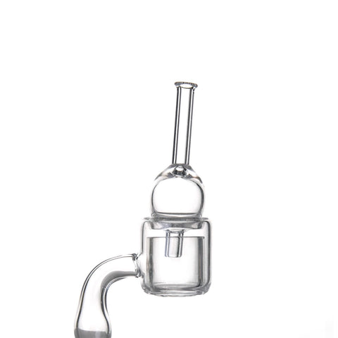 Ghetto Bangers - Double Wall Quartz Banger Nail With Carb Cap - 18mm Male