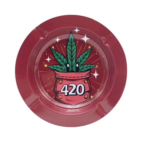 Smoke Arsenal - 420 Power - Metal Ashtray