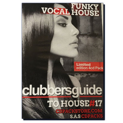 Clubbers Guide To House No.17 - 4 x CD pack - The JuicyJoint