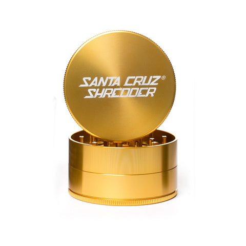 Santa Cruz Shredder - Metal Grinder 3pc Large - Gold
