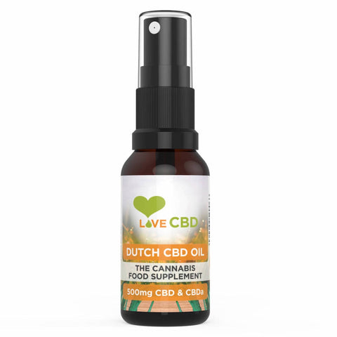 Dutch CBD Oil - 500mg CBD & CBDa 20ml 2.5%