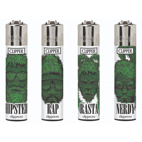 Clipper Lighters - Weed Silhouettes