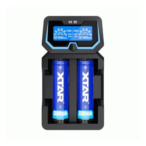 XTAR X2 - 2 x Battery Smart Charger