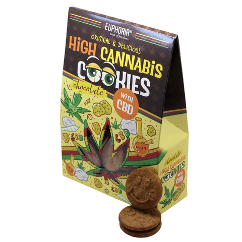 Euphoria - High Cannabis Chocolate Cookies With CBD