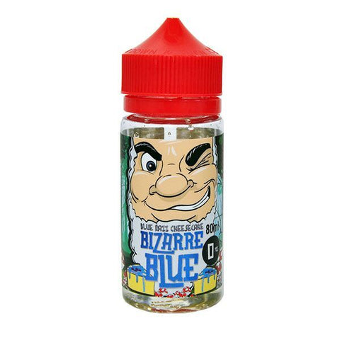 Bizarre Blu E-Liquids - Blue Razz Cheesecake 80ml Short Fill with 2 Free Nic Shots