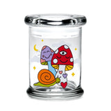 420 Science - Classic USA Glass Jars - Woke Cosmic Mushroom
